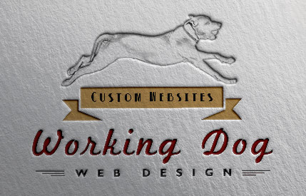 Working Dog Web Design Logo
